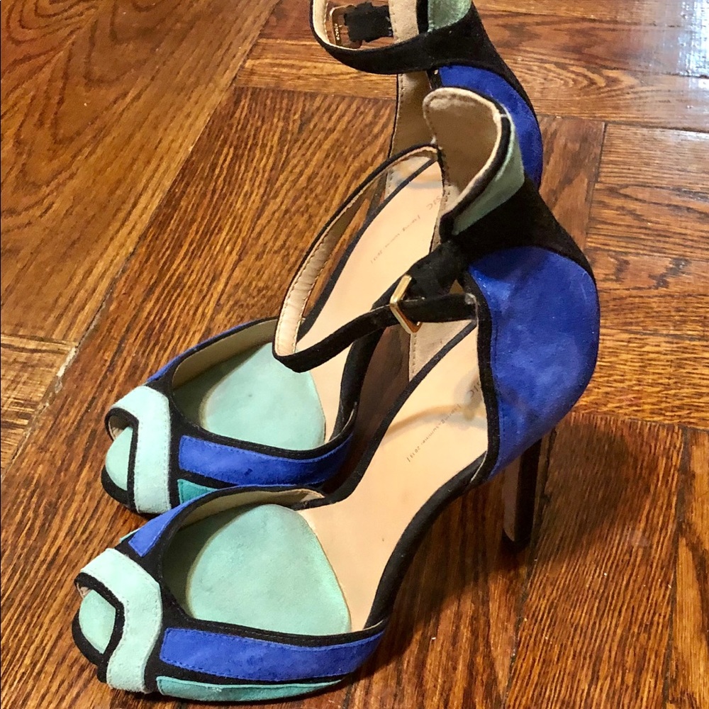 Zara Basic Open Toe Heels
